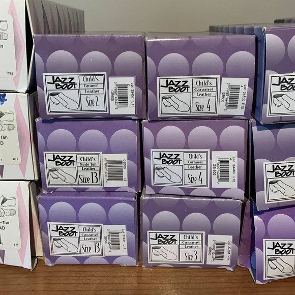 Assorted Girls Slip-On Jazz Boots - Picture 5 of 6